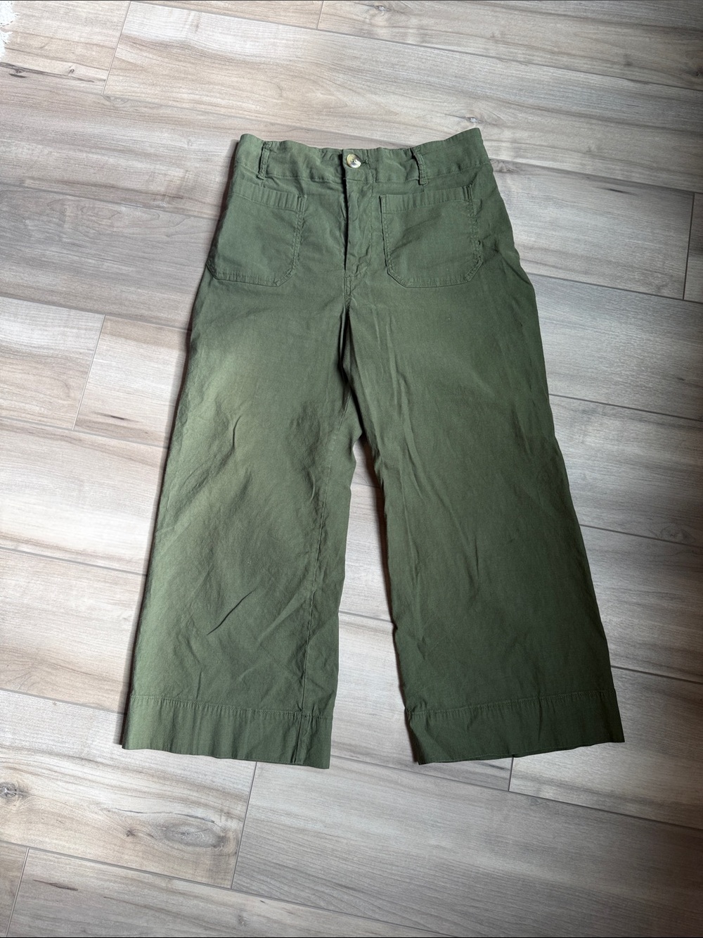 Maeve Colette cropped Wide Leg Pants - Picture 6 of 7
